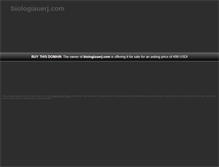 Tablet Screenshot of biologiauerj.com